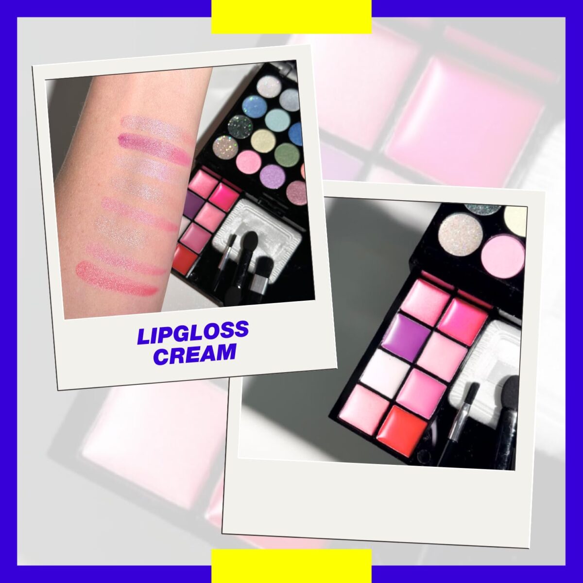 Paleta de machiaj "Diamonds" Vegan, 42 piese, ZmileCosmetics - imagine 5