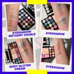 Paleta de machiaj "Diamonds" Vegan, 42 piese, ZmileCosmetics - imagine 7