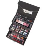 Trusa de machiaj "Delicate Beauty Velvety" Vegan, 74 piese, caseta catifea dark grey, ZmileCosmetics - imagine 7