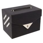 Trusa de machiaj "Delicate Beauty Velvety" Vegan, 74 piese, caseta catifea dark grey, ZmileCosmetics - imagine 5