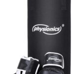 Sac de box pentru copii, cu 2 manusi incluse, 9kg, negru