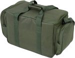 Geanta pescuit Physionics® impermeabila, 4 compartimente, curea de umar captusita, manere de transport, verde Army, 56 x 31 x 30cm - imagine 5