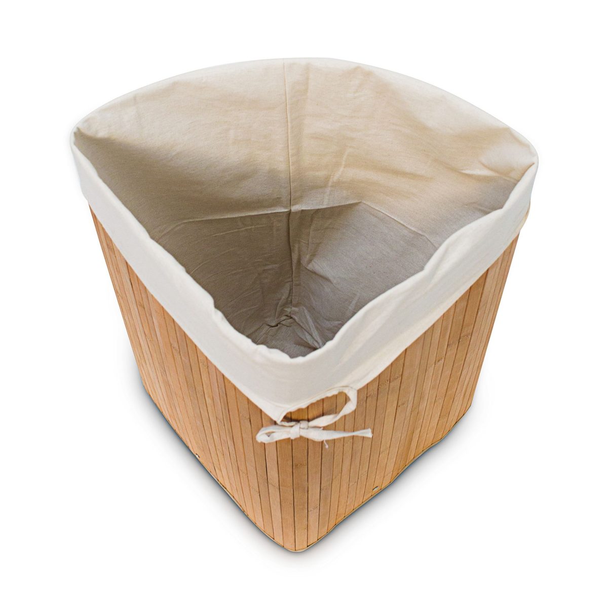 Cos rufe de colt 60 l, Bambus, Natural - imagine 4