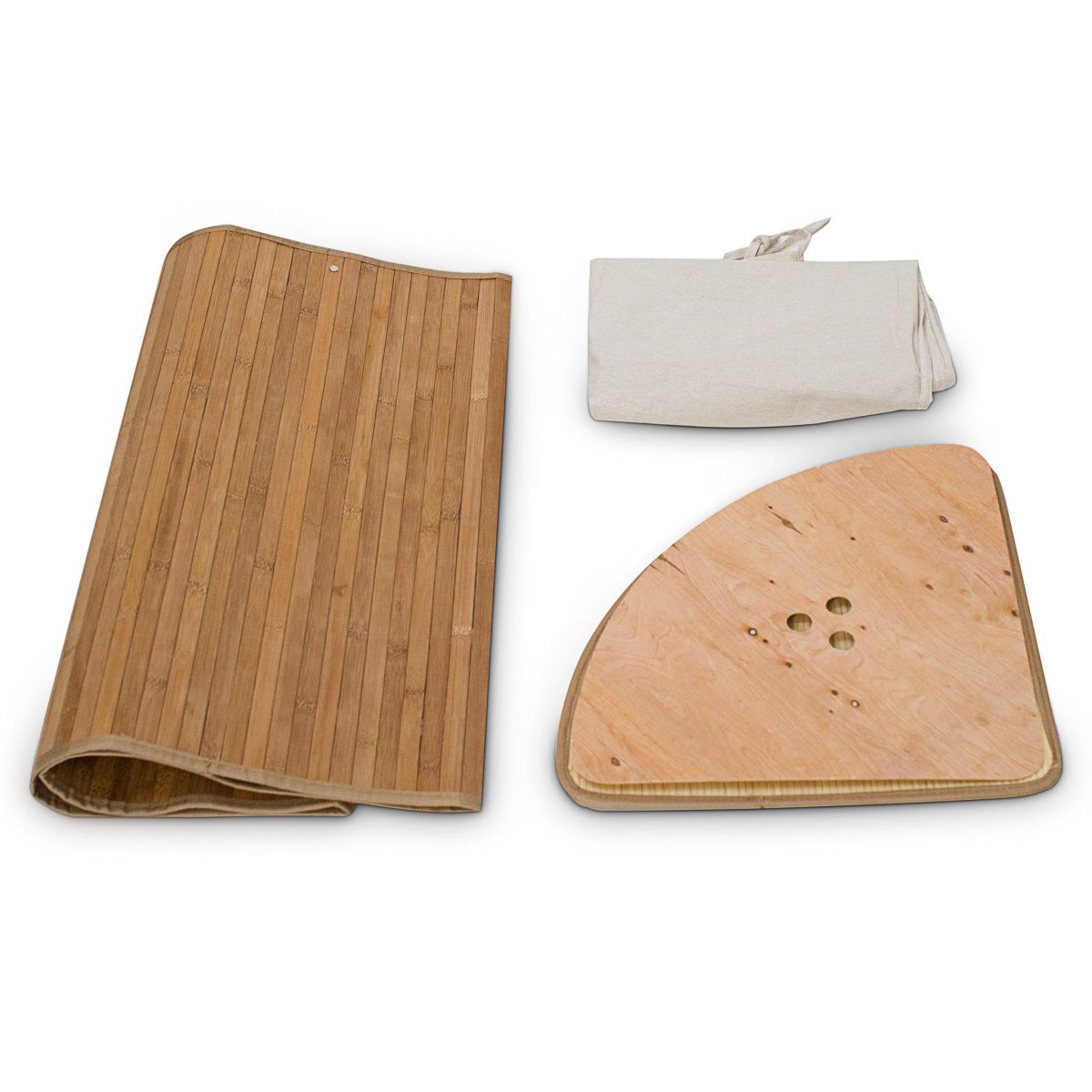 Cos rufe de colt 60 l, Bambus, Natural - imagine 7
