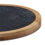 Tocator de bucatarie Relaxdays, din bambus, 1.3 x 19.3 x 19.3 cm - imagine 4