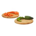 Set 2 tocatoare de bucatarie Relaxdays, servire mic dejun, 2 x 25 x 25 cm