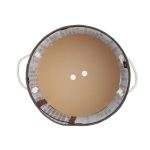Cos de rufe din bambus si MDF, 65 l, maro, 63 x 40 cm - imagine 2