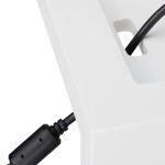 Suport/stand pentru monitor/laptop, 2 sertare, 11 x 58,5 x 32,5 cm, MDF si bambus, Relaxdays - imagine 6