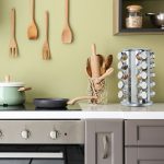 Set 20 recipiente condimente cu suport rotativ,inox, Relaxdays - imagine 2