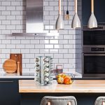 Set 20 recipiente condimente cu suport rotativ,inox, Relaxdays - imagine 5