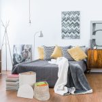 Cos de rufe Relaxdays, gri, 30 l, 50 x 39 x 30, 5 cm - imagine 5