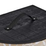 Cos de rufe Relaxdays, negru, 30 l, 50 x 39 x 30, 5 cm - imagine 7