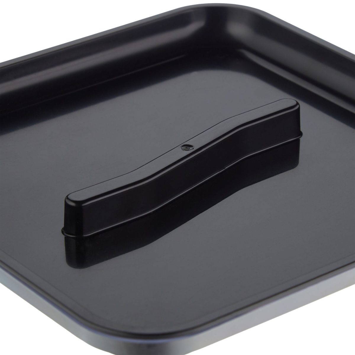 Dozator cereale Relaxdays, 2 recipiente ABS, negru, 33x19x31 cm - imagine 9