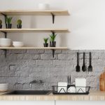 Scurgator vase Relaxdays, negru, 11 x 48 x 31.5 cm - imagine 2