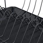 Scurgator vase Relaxdays, negru, 11 x 48 x 31.5 cm - imagine 3