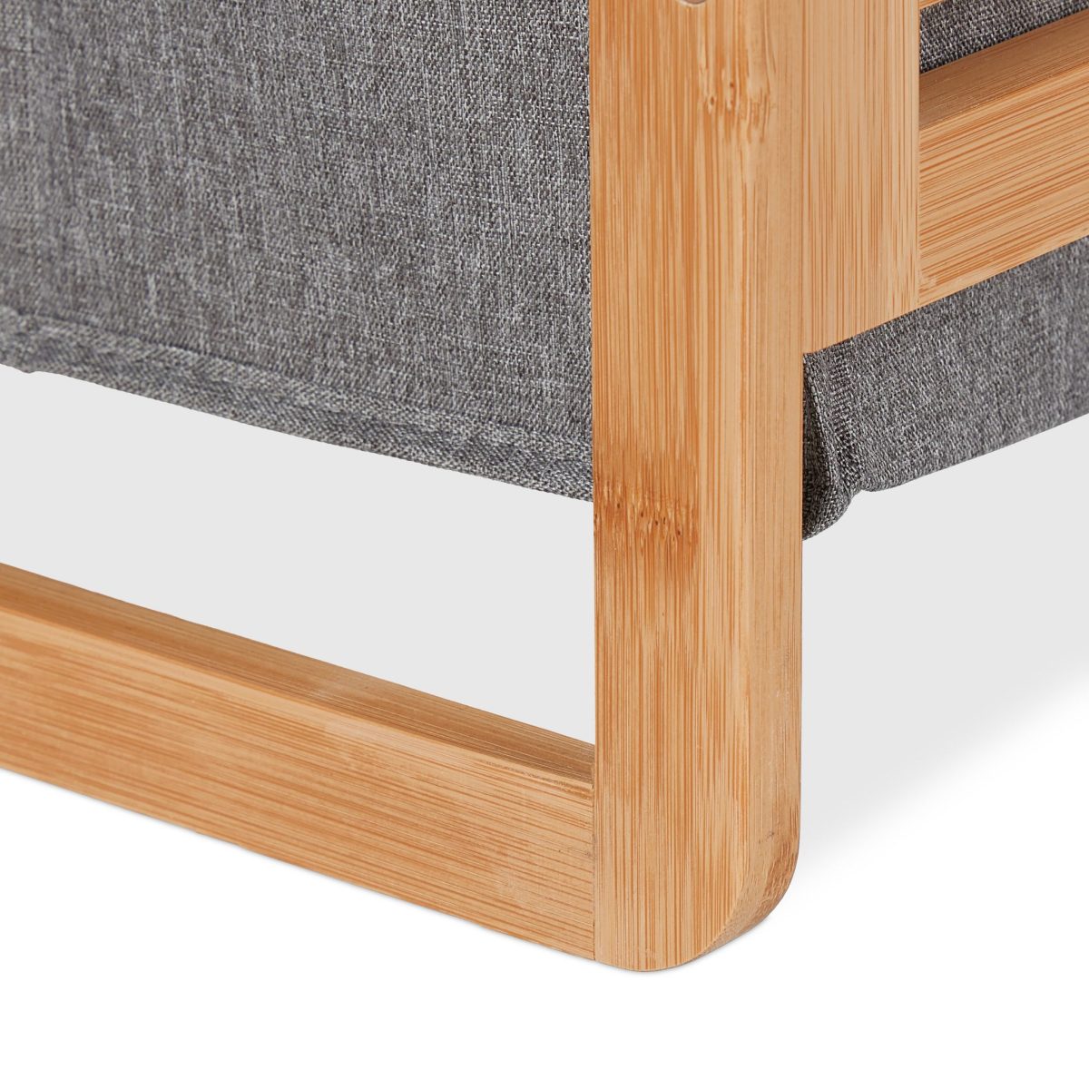 Cos de rufe din bambus, 45 l, RelaxDays, 60 x 40 x 35 cm - imagine 6