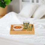 Tava servire din bambus, dimensiuni 5 x 34,5 x 25 cm, Relaxdays - imagine 5