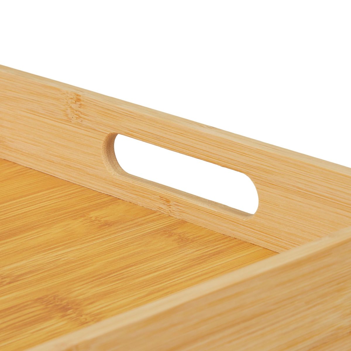 Tava servire din bambus, dimensiuni 5 x 34,5 x 25 cm, Relaxdays - imagine 6