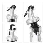 Set 2 recipiente ulei si otet cu suport, 500 ml, 34 x 13,5 x 7,5 cm - imagine 6