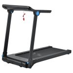 Banda de alergare Speedrunner SR1418, LCD Display, 14 km/h, 12 programe, Negru - imagine 5