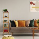 Raft organizare Relaxdays, pentru baie, 5 polite, bambus, 140 x 34 x 33 cm - imagine 5