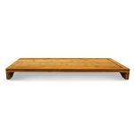 Tocator de bucatarie, Relaxdays, din bambus, 52 x 29 cm - imagine 3