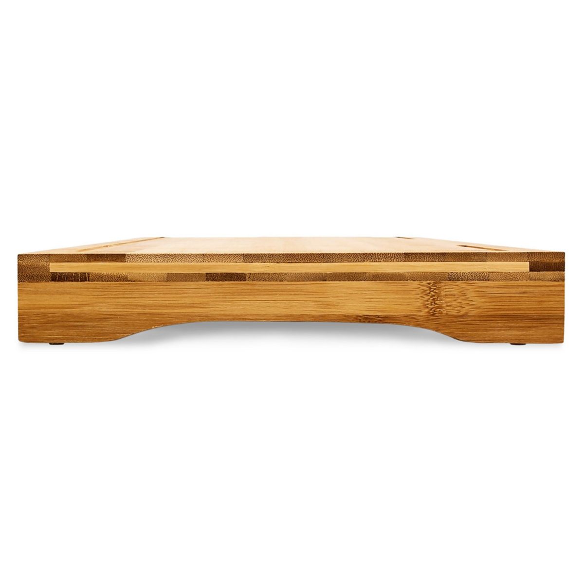 Tocator de bucatarie, Relaxdays, din bambus, 52 x 29 cm - imagine 4