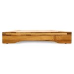 Tocator de bucatarie, Relaxdays, din bambus, 52 x 29 cm - imagine 4