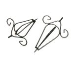 Arcada metalica de gradina pentru flori cataratoare, negru, 255 x 140 x 38 cm, Relaxdays - imagine 7