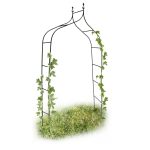 Arcada metalica de gradina pentru flori cataratoare, 240 x 170 x 38 cm, Relaxdays