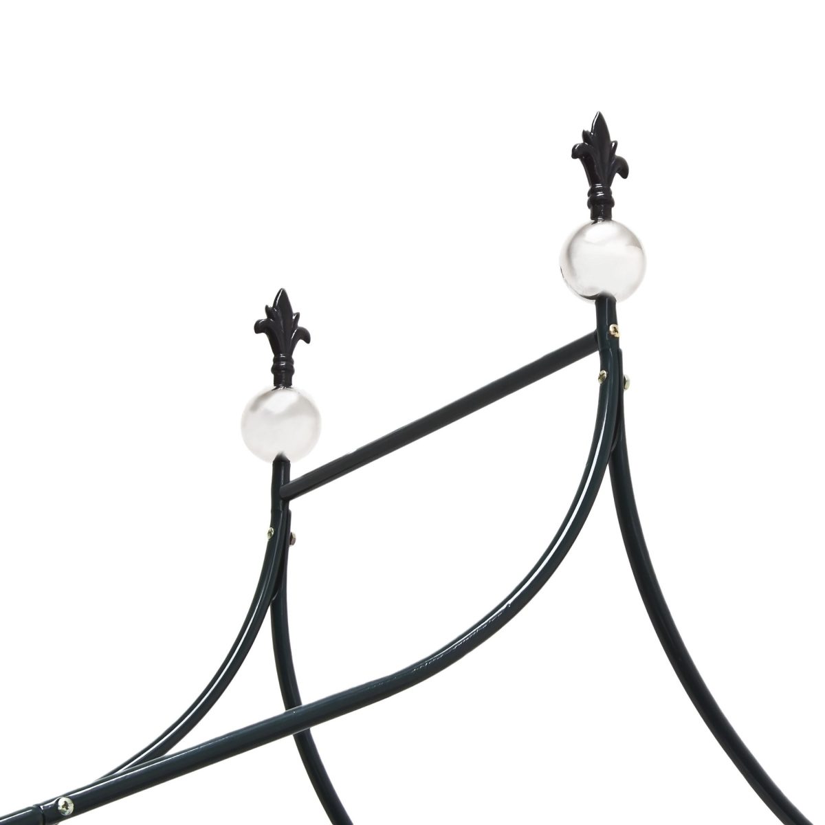 Arcada metalica de gradina pentru flori cataratoare, 240 x 170 x 38 cm, Relaxdays - imagine 6