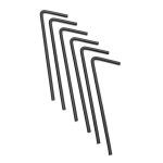 Arcada metalica de gradina pentru flori cataratoare, negru, 226 x 144 x 36,5 cm, Relaxdays - imagine 9