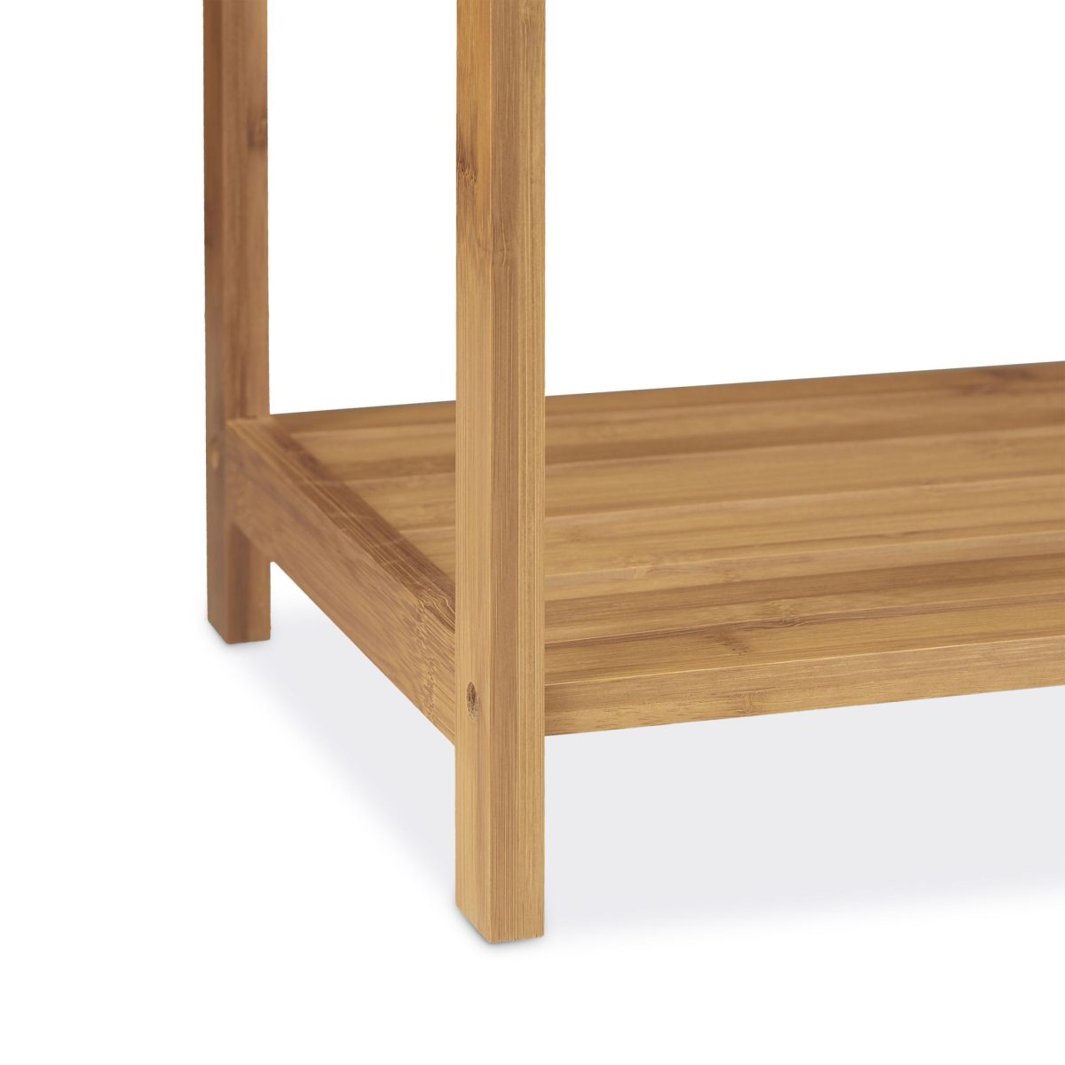 Suport prosoape tip stand, Relaxdays, bambus, 85 x 51 x 31 cm - imagine 6