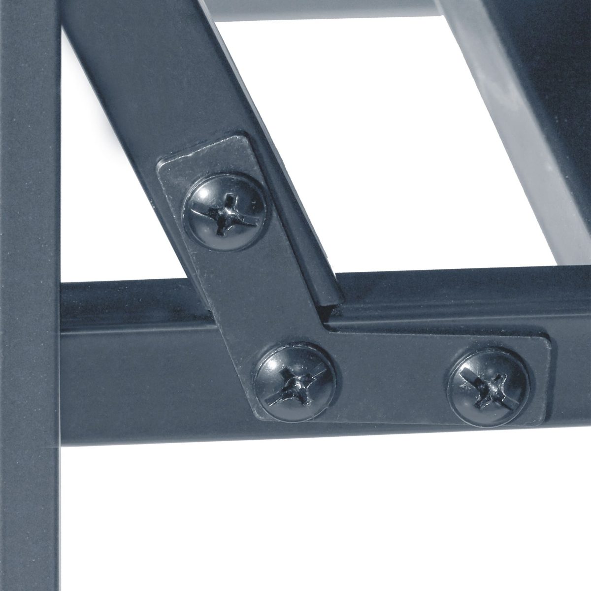 Arcada metalica cu banca, pentru flori cataratoare, antracit, 205 x 115 x 50 cm, Relaxdays - imagine 7