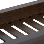 Suport cada baie, extensibil de la 75 cm pana la 109, bambus, maro, 6 x 75 - 109 x 23 cm - imagine 7