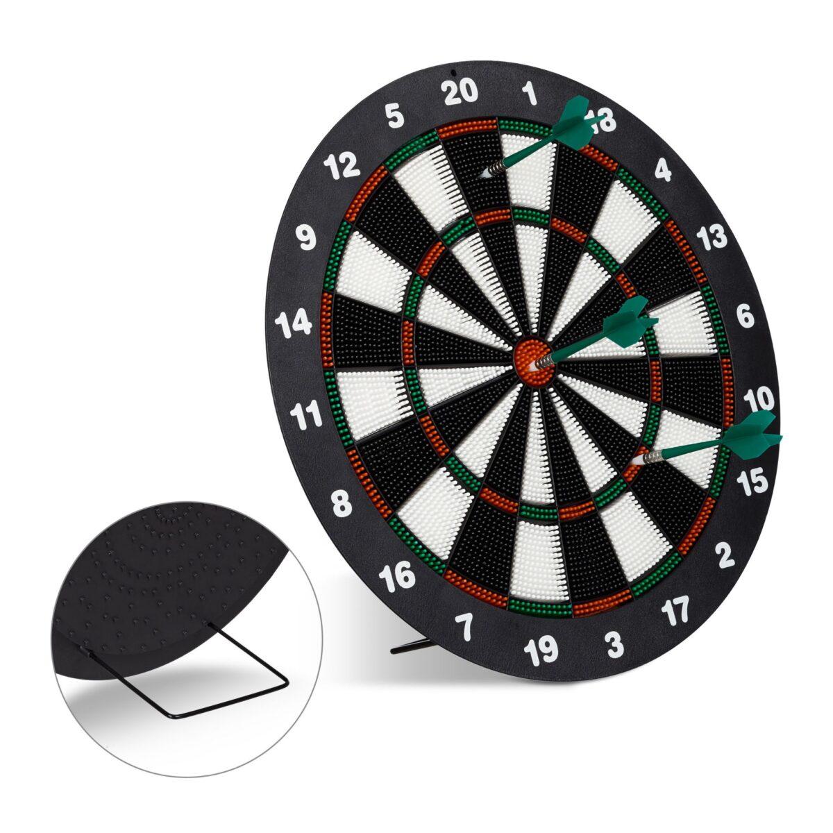 Joc Darts, placa diametru 42 cm, 6 sageti, plastic - imagine 3