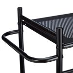 Carucior servire cu 4 rafturi pentru bucatarie sau baie, Relaxdays, 81 x 25 x 50 cm - imagine 5