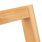 Suport prosoape tip stand, Relaxdays, bambus, 98 x 40.5 x 28 cm - imagine 6