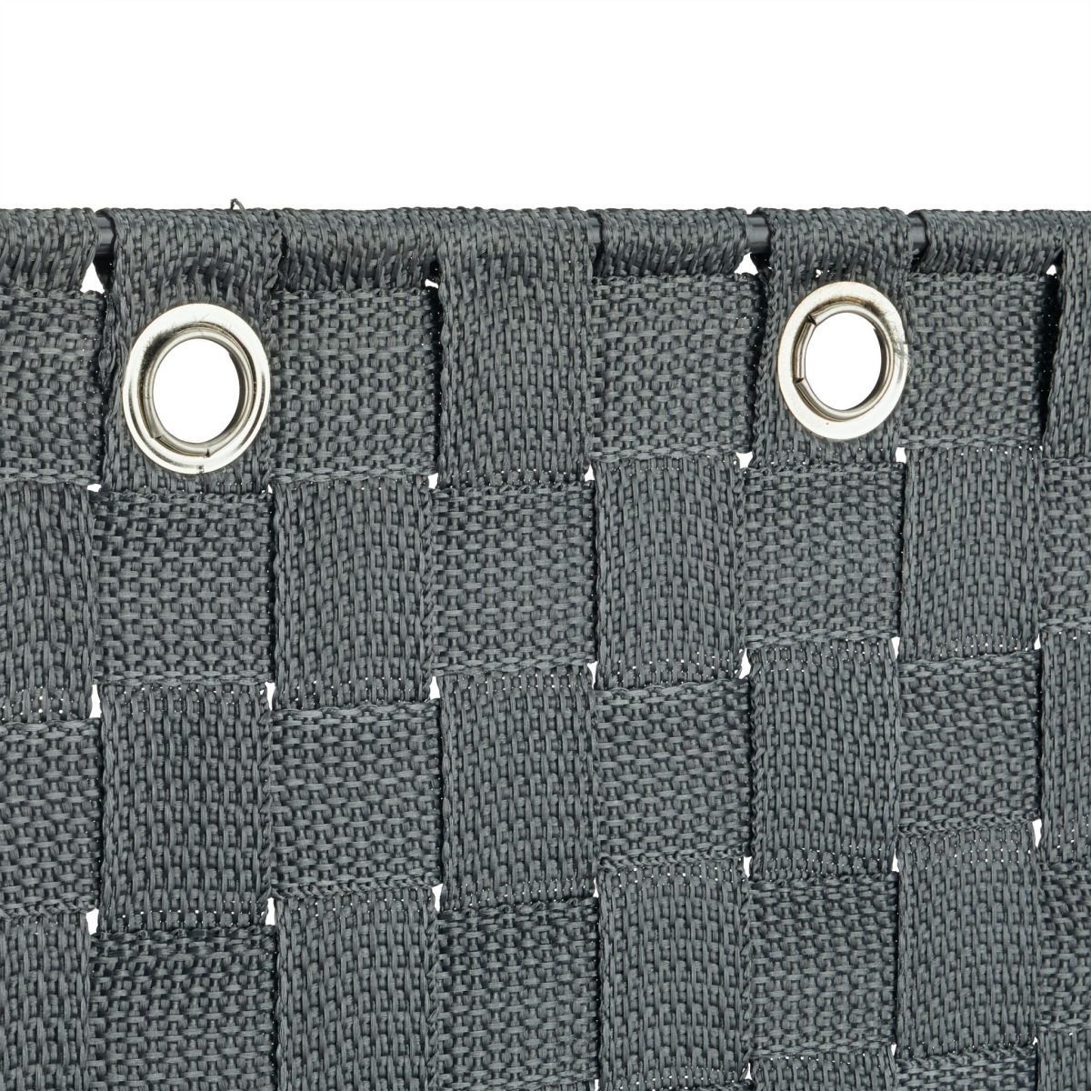 Organizator triplu pentru baie, cadrul metalic, gri, 75 x 25 x 15 cm - imagine 7
