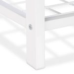 Banca cu rafturi pentru pantofi, Relaxdays, dimensiuni 49 x 115 x 40 cm, alb, capacitate 4 perechi pantofi - imagine 7