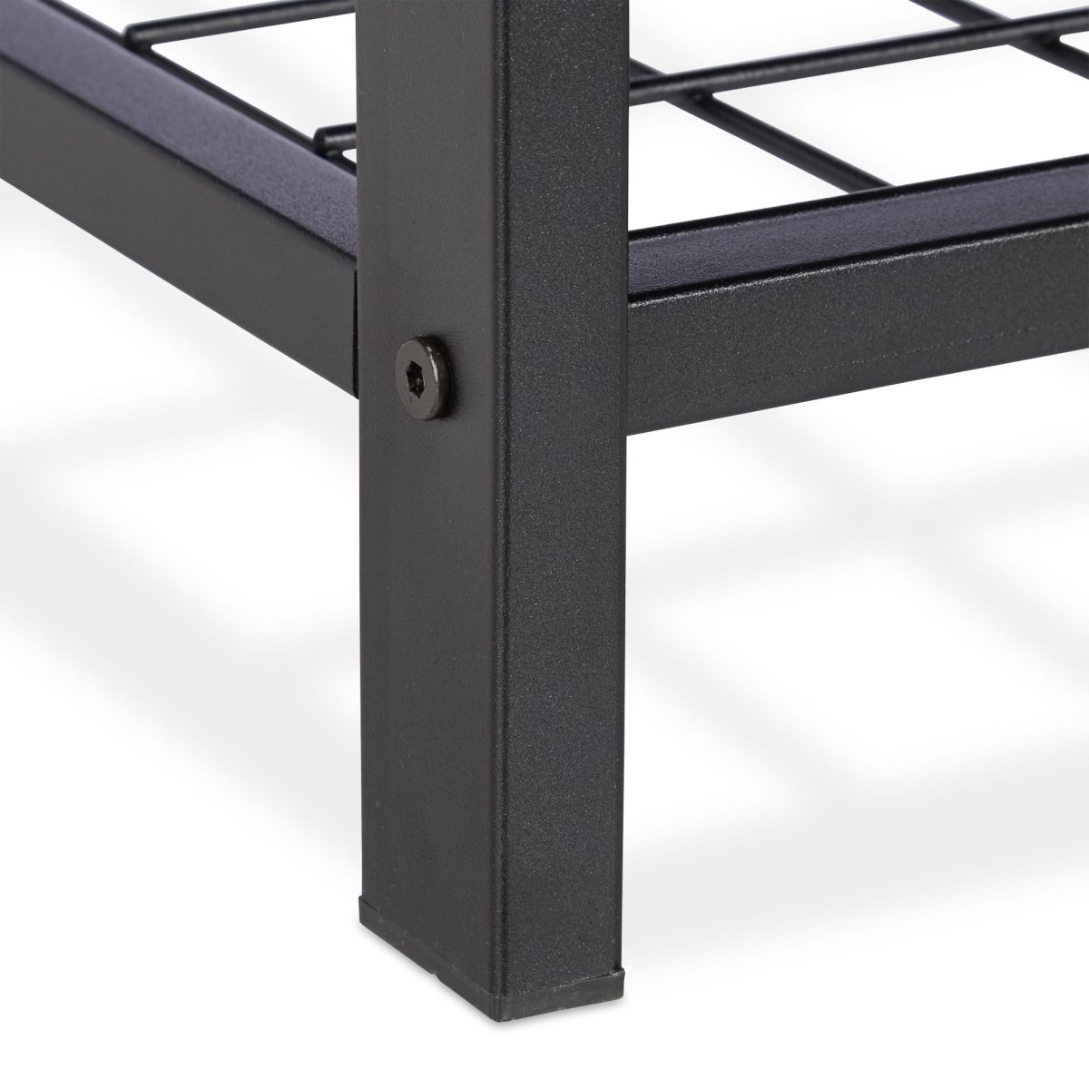 Banca cu rafturi pentru pantofi, Relaxdays, dimensiuni 49 x 115 x 40 cm, maro/negru, capacitate 4 perechi pantofi - imagine 6