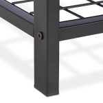Banca cu rafturi pentru pantofi, Relaxdays, dimensiuni 49 x 115 x 40 cm, maro/negru, capacitate 4 perechi pantofi - imagine 6