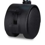 Carucior servire Relaxdays, cu 2 sertare si 2 rafturi, din bambus, 69 x 30 x 30 cm - imagine 6