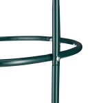 Suport flori de gradina, obelisc, 200 x 40 cm, verde inchis, Relaxdays - imagine 7