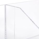 Organizator cosmetice/universal, 2 compartimente, acril, 8,5 x 21,5 x 12 cm - imagine 7