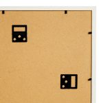 Rama foto cadru MDF/lemn,  2 randuri, 10 carlige,  32 x 62 x 3 cm - imagine 8