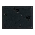 Set rame foto, 7 bucati, dimensiuni diferite, negru, MDF/sticla - imagine 6