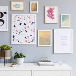 Set rame foto, 7 bucati, dimensiuni diferite, alb, MDF/sticla - imagine 7