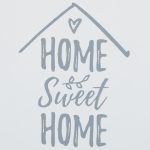 Cutie din lemn pentru depozitare chei, 6 agatatori, dimensiuni 29 x 22 x 8 cm, alb, home sweet home, Relaxdays - imagine 7