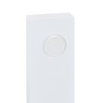 Raft pentru frigider, atasare laterala, cu 5 carlige si 3 rafturi, din lemn MDF si otel, marime 74 x 42 x 20 cm - imagine 6